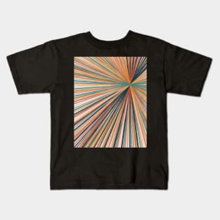 Summer Burst Art Print Kids T-Shirt